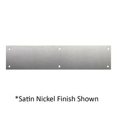 4 inch x 16 inch Door Push Plate Satin Stainless Steel 4 inch x 16 inch Door Push Plate Satin Stainless Steel