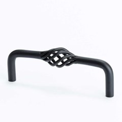 Provence 4 Inch Center to Center Black Cabinet Pull Provence 4 Inch Center to Center Black Cabinet Pull