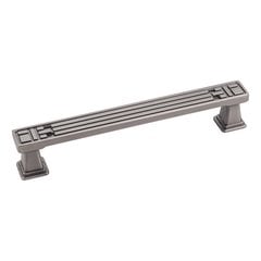 Rochester Cabinet Pull 128MM Center to Center - Brushed Pewter Rochester Cabinet Pull 128MM Center to Center - Brushed Pewter