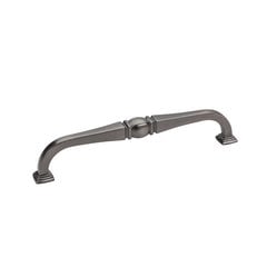 Katharine 6-5/16 Inch Center to Center Brushed Pewter Cabinet Pull Katharine 6-5/16 Inch Center to Center Brushed Pewter Cabinet Pull