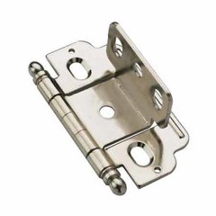 Full Inset Ball Tip Hinge-Nickel Sold Each Full Inset Ball Tip Hinge-Nickel Sold Each