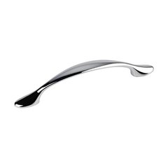 Somerset 3-3/4 Inch Center to Center Polished Chrome Cabinet Pull Somerset 3-3/4 Inch Center to Center Polished Chrome Cabinet Pull