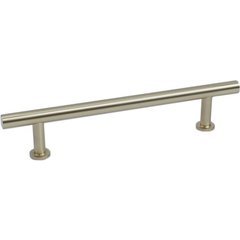 Modern Geo 5-1/16 Inch Center to Center Solid Brass T-Bar - Satin Brass Modern Geo 5-1/16 Inch Center to Center Solid Brass T-Bar - Satin Brass