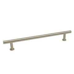 Modern Geo 7-9/16 Inch Center to Center Solid Brass T-Bar - Satin Brass Modern Geo 7-9/16 Inch Center to Center Solid Brass T-Bar - Satin Brass