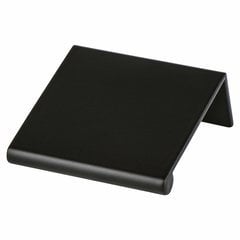 1-3/4 Inch Length Satin Black Finger Pull 1-3/4 Inch Length Satin Black Finger Pull