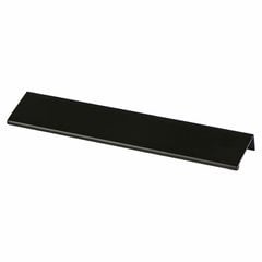 9-1/16 Inch Length Satin Black Finger Pull 9-1/16 Inch Length Satin Black Finger Pull