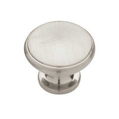 Modern Cable 1-3/16 Inch Diameter Satin Nickel Cabinet Knob Modern Cable 1-3/16 Inch Diameter Satin Nickel Cabinet Knob