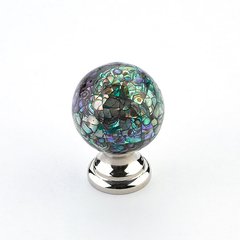 Imperial Shell 1-1/4 Inch Diameter Imperial Shell, Polished Nickel Cabinet Knob Imperial Shell 1-1/4 Inch Diameter Imperial Shell, Polished Nickel Cabinet Knob