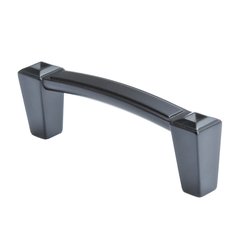 Connections 3 Inch Center to Center Matte Black Cabinet Pull Connections 3 Inch Center to Center Matte Black Cabinet Pull