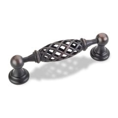 Tuscany 3-3/4 Inch Center to Center Dark Brushed Antique Copper Cabinet Pull Tuscany 3-3/4 Inch Center to Center Dark Brushed Antique Copper Cabinet Pull