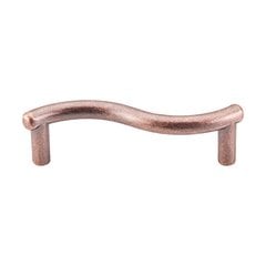 Nouveau 3 Inch Center to Center Antique Copper Cabinet Pull Nouveau 3 Inch Center to Center Antique Copper Cabinet Pull