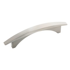 Essential'Z 3-3/4 Inch Center to Center Satin Nickel Cabinet Pull Essential'Z 3-3/4 Inch Center to Center Satin Nickel Cabinet Pull