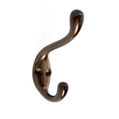 Amerock Medium Coat and Hat Hook Caramel Bronze Amerock Medium Coat and Hat Hook Caramel Bronze