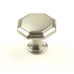 Apac 1-3/16 Inch Diameter Satin Nickel Cabinet Knob Apac 1-3/16 Inch Diameter Satin Nickel Cabinet Knob