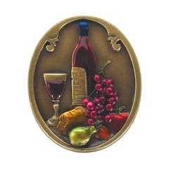 Tuscan 1-1/2 Inch Diameter Brass Hand Tinted Cabinet Knob Tuscan 1-1/2 Inch Diameter Brass Hand Tinted Cabinet Knob