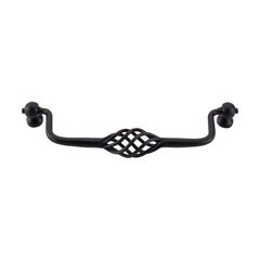 Normandy 6-5/16 Inch Center to Center Patina Black Cabinet Bail Pull Normandy 6-5/16 Inch Center to Center Patina Black Cabinet Bail Pull