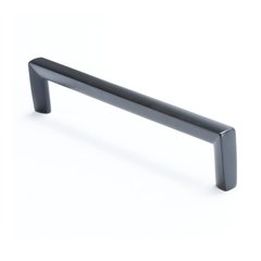 Metro 6-5/16 Inch Center to Center Matte Black Cabinet Pull Metro 6-5/16 Inch Center to Center Matte Black Cabinet Pull