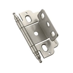Full Inset Minaret Tip Hinge Satin Nickel - Sold Each Full Inset Minaret Tip Hinge Satin Nickel - Sold Each