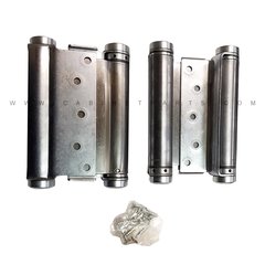 3029-6 6 inch Double Acting Mortise Spring Hinge - Satin Chrome 3029-6 6 inch Double Acting Mortise Spring Hinge - Satin Chrome