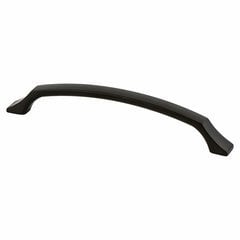 Century Edge Pull 6-5/16 inch Center to Center Matte Black Century Edge Pull 6-5/16 inch Center to Center Matte Black