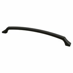Century Edge Pull 8-13/16 inch Center to Center Matte Black Century Edge Pull 8-13/16 inch Center to Center Matte Black