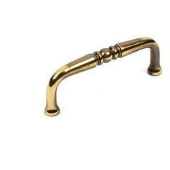 Plymouth 3 Inch Center to Center Polished Antique Cabinet Pull Plymouth 3 Inch Center to Center Polished Antique Cabinet Pull