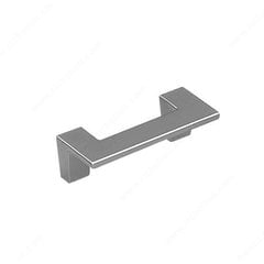 Sleek 2-1/2 Inch Center to Center Matte Chrome Cabinet Pull Sleek 2-1/2 Inch Center to Center Matte Chrome Cabinet Pull