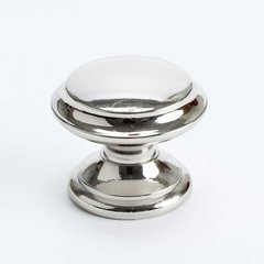 Designers Group 10 1-3/8 Inch Diameter Polished Nickel Cabinet Knob Designers Group 10 1-3/8 Inch Diameter Polished Nickel Cabinet Knob