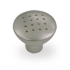 Geo 1-1/4 Inch Diameter Flat Pewter Cabinet Knob Geo 1-1/4 Inch Diameter Flat Pewter Cabinet Knob