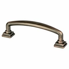 Tailored Traditional Pull 3-3/4 inch Center to Center Verona Bronze Tailored Traditional Pull 3-3/4 inch Center to Center Verona Bronze