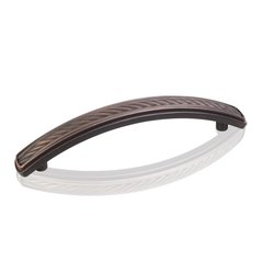 Encada 2 3-3/4 Inch Center to Center Dark Brushed Antique Copper Cabinet Pull Encada 2 3-3/4 Inch Center to Center Dark Brushed Antique Copper Cabinet Pull
