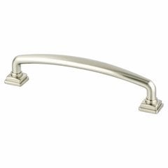 Tailored Traditional Pull 5-1/16 inch Center to Center Brushed Nickel Tailored Traditional Pull 5-1/16 inch Center to Center Brushed Nickel