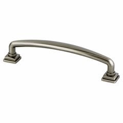 Tailored Traditional Pull 5-1/16 inch Center to Center Vintage Nickel Tailored Traditional Pull 5-1/16 inch Center to Center Vintage Nickel