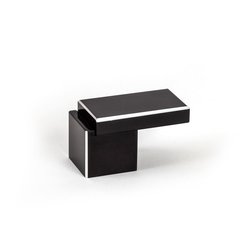 Structure 2 Inch Diameter Black Silver Cabinet Knob Structure 2 Inch Diameter Black Silver Cabinet Knob