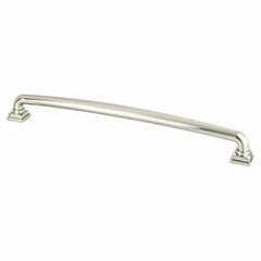 Tailored Traditional Appliance Pull 12 inch Center to Center Brushed Nickel Tailored Traditional Appliance Pull 12 inch Center to Center Brushed Nickel