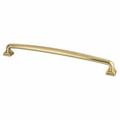 Tailored Traditional Appliance Pull 12 inch Center to Center Mod Brushed Gold Tailored Traditional Appliance Pull 12 inch Center to Center Mod Brushed Gold