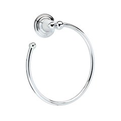 Victorian 7 inch Diameter Towel Ring Polished Chrome Victorian 7 inch Diameter Towel Ring Polished Chrome
