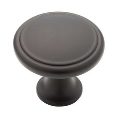Contemporary 1-3/16 Inch Diameter Flat Black Cabinet Knob Contemporary 1-3/16 Inch Diameter Flat Black Cabinet Knob