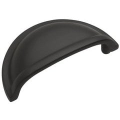 Power and Beauty Cup Pull 3 inch Center to Center Oil Rubbed Bronze Power and Beauty Cup Pull 3 inch Center to Center Oil Rubbed Bronze