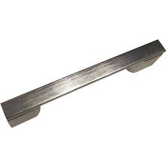 Bar Handle 3-3/4 Inch (96mm) Center to Center Cabinet Pull - Brushed Aluminum Bar Handle 3-3/4 Inch (96mm) Center to Center Cabinet Pull - Brushed Aluminum