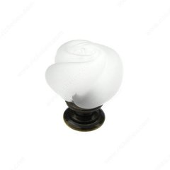 Classic Glass 1-3/16 Inch Diameter Antique English,Frosted Clear Cabinet Knob Classic Glass 1-3/16 Inch Diameter Antique English,Frosted Clear Cabinet Knob