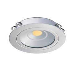 Loox 24V Recess Mount LED Warm White Silver Finish Loox 24V Recess Mount LED Warm White Silver Finish