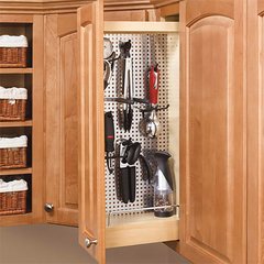 444 Wall Cabinet With Stainless Steel Panel 5" - Wood 444 Wall Cabinet With Stainless Steel Panel 5" - Wood