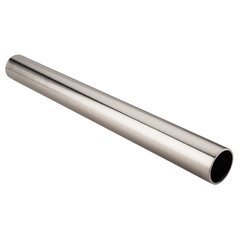 1-5/16 Inch Diameter x 8 Foot Long Round Steel Closet Rod - Satin Nickel 1-5/16 Inch Diameter x 8 Foot Long Round Steel Closet Rod - Satin Nickel
