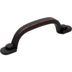 Yukon 3 Inch Center to Center Weathered Bronze/Copper Cabinet Pull Yukon 3 Inch Center to Center Weathered Bronze/Copper Cabinet Pull