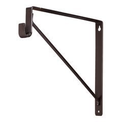 Shelf & Rod Support Bracket for 1530 Series Closet Rod - Dark Bronze Shelf & Rod Support Bracket for 1530 Series Closet Rod - Dark Bronze