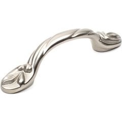 Tuscana 3 Inch Center to Center Matte Satin Nickel Cabinet Pull Tuscana 3 Inch Center to Center Matte Satin Nickel Cabinet Pull