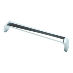 Euroline 5-1/16 Inch Center to Center Polished Chrome Cabinet Pull Euroline 5-1/16 Inch Center to Center Polished Chrome Cabinet Pull