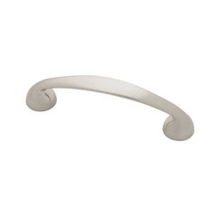 Suburban 3-3/4 Inch Center to Center Satin Nickel Cabinet Pull Suburban 3-3/4 Inch Center to Center Satin Nickel Cabinet Pull