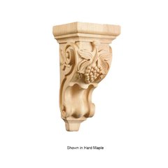 Small Tuscan Corbel Unfinished Cherry Small Tuscan Corbel Unfinished Cherry